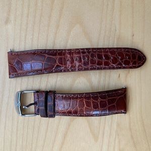 Michele Brown Alligator Watch Strap 20mm
